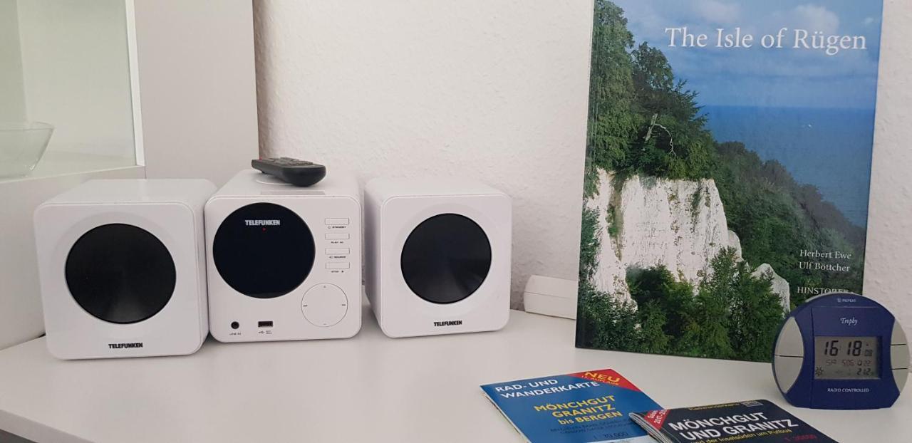 "Residenz Seeblick" Studio 22 Mit Blick Auf Die Kreidefelsen Sellin  Exterior foto